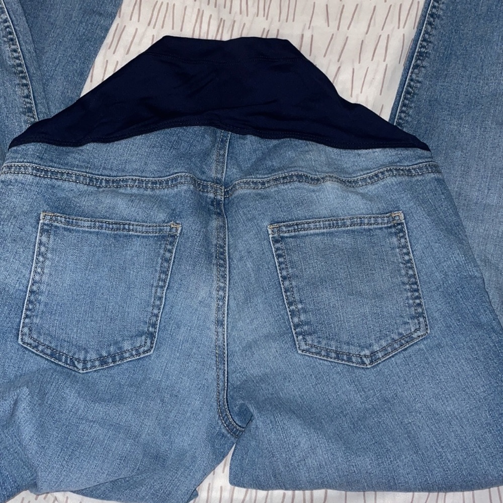 Great Expectations Maternity size Small over the belly panel jeans - Picture 3 of 3